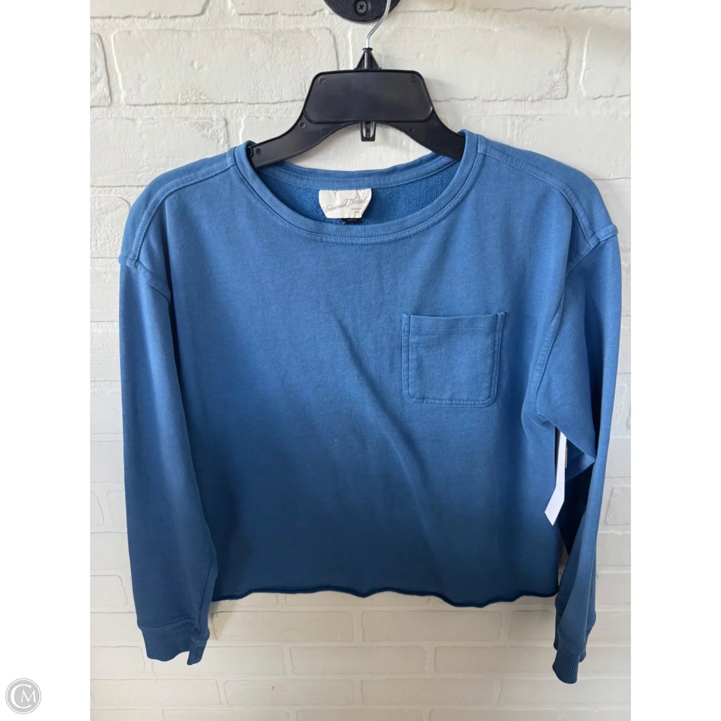 Top Long Sleeve By Universal Thread In Blue, Size: Xs
