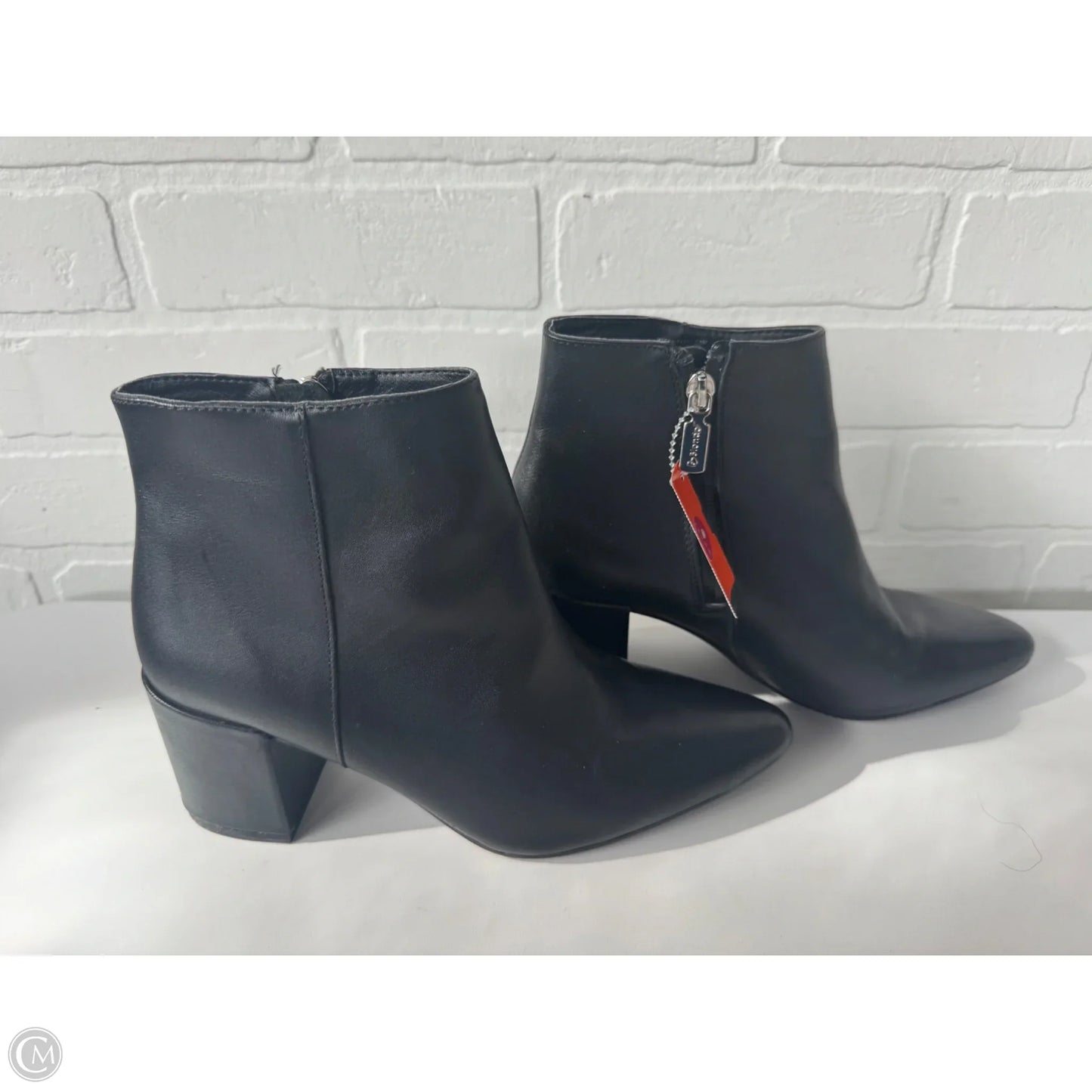 Boots Ankle Heels By Blondo In Black, Size: 7.5