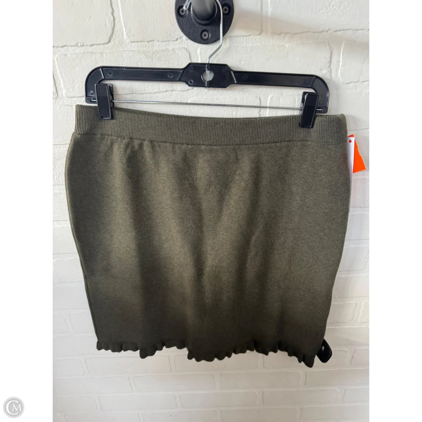 Skirt Mini & Short By Pilcro In Green, Size: 12