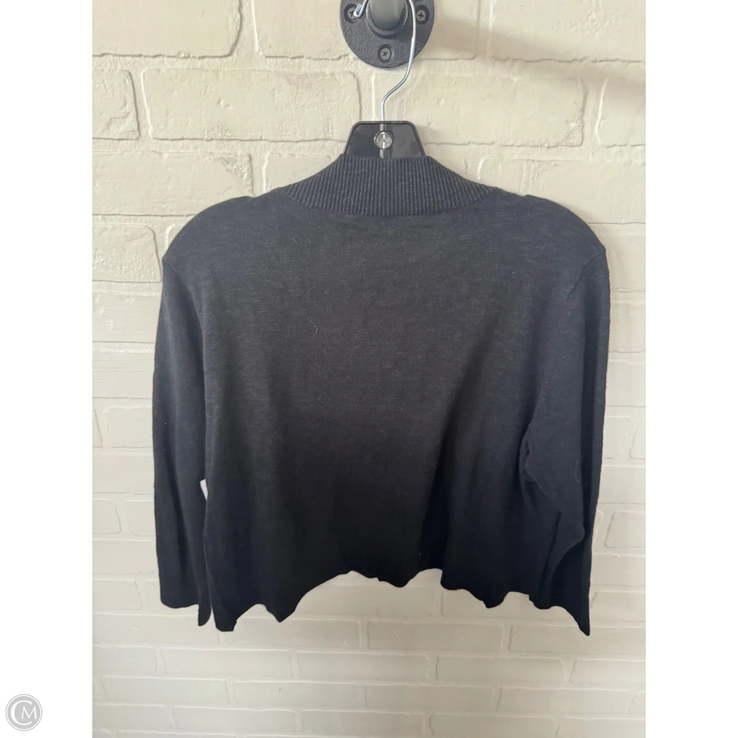 Sweater Cardigan By Soft Surroundings In Black, Size: L