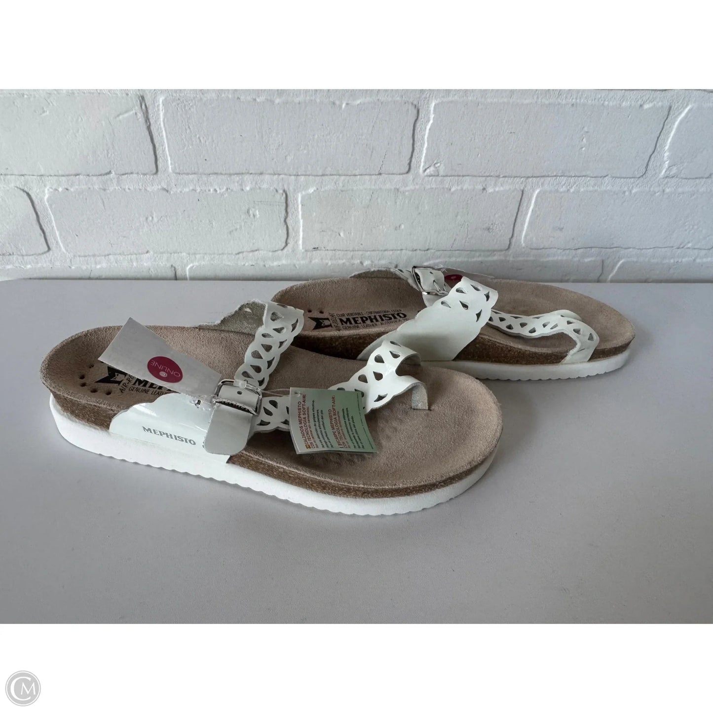 Sandals Flats By Mephisto In White, Size: 8.5