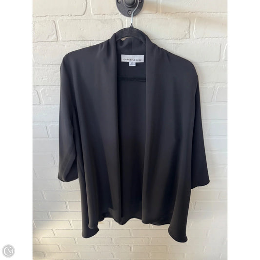 Blazer By Caroline Rose In Black, Size: Xs
