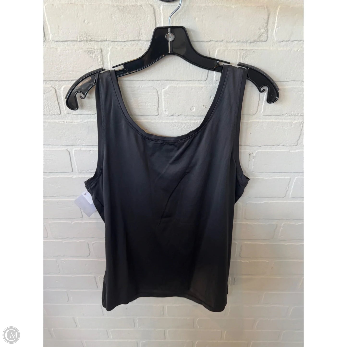 Top Sleeveless Basic By Victor In Grey, Size: L