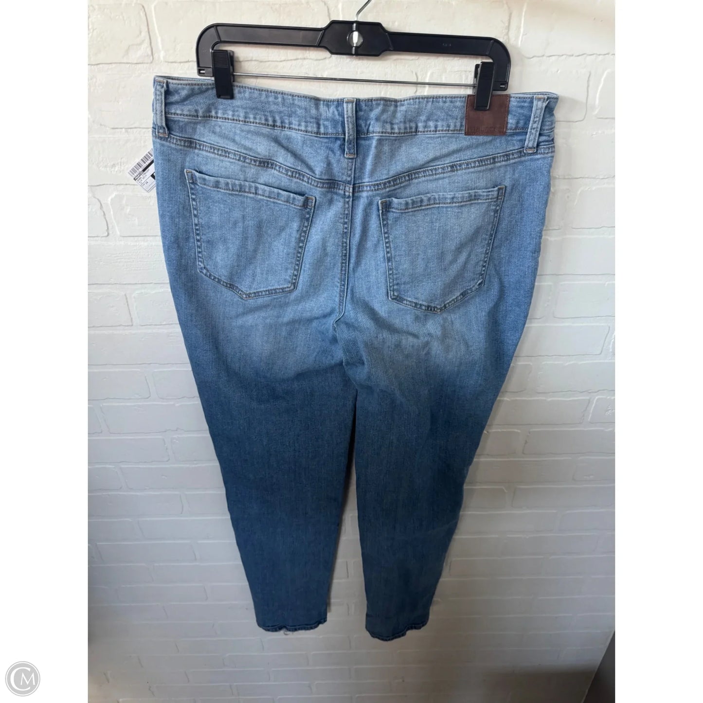 Jeans Straight By Maurices In Blue Denim, Size: 14