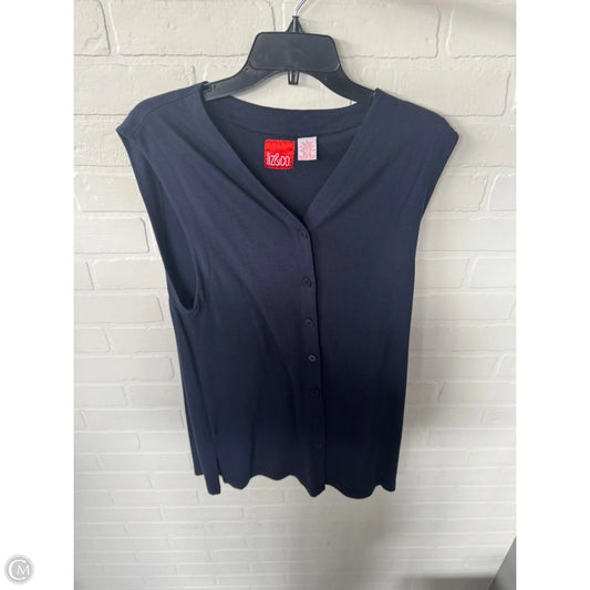 Vest Other By Liz And Co In Navy, Size: L
