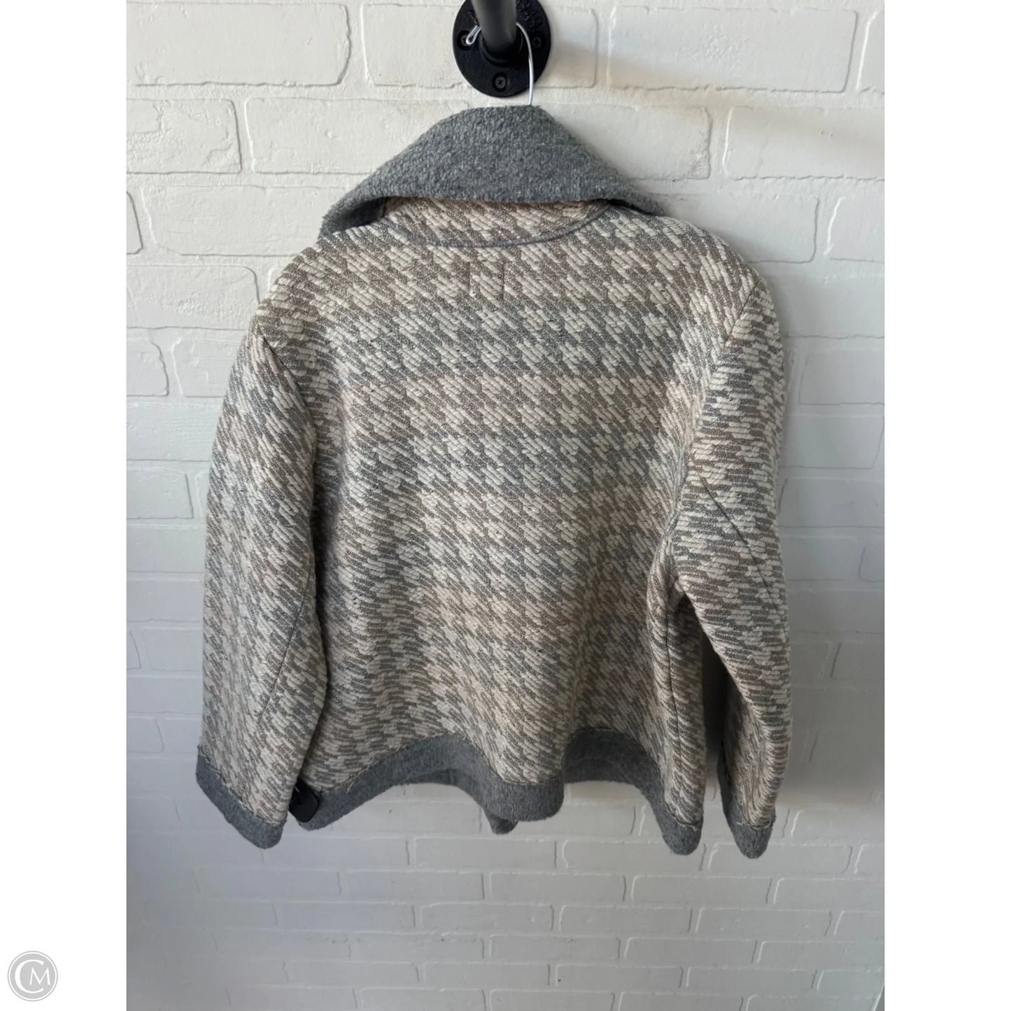 Coat Other By Nic + Zoe In Cream & Grey, Size: Xl