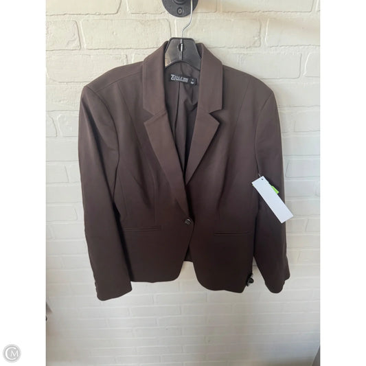 Blazer By New York And Co In Brown, Size: Xl