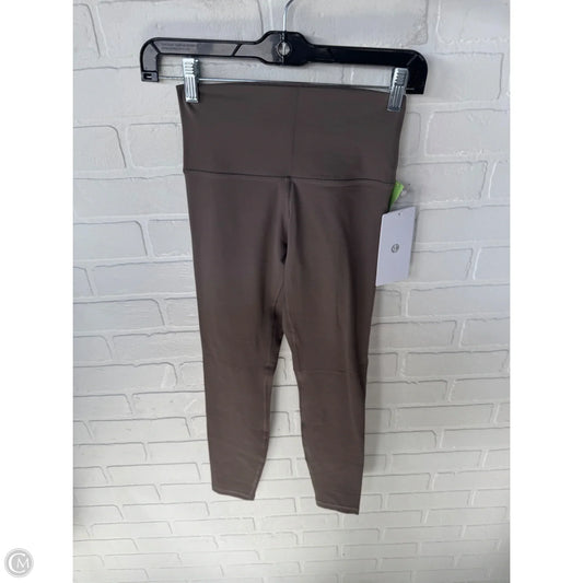 Athletic Leggings By Colorfulkoala In Brown, Size: 0