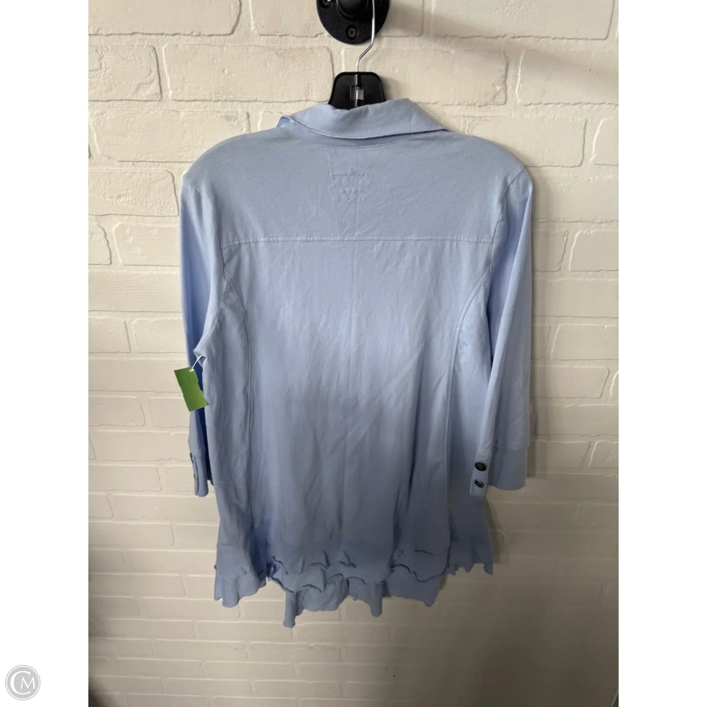 Tunic 3/4 Sleeve By Neon Buddha In Blue, Size: M