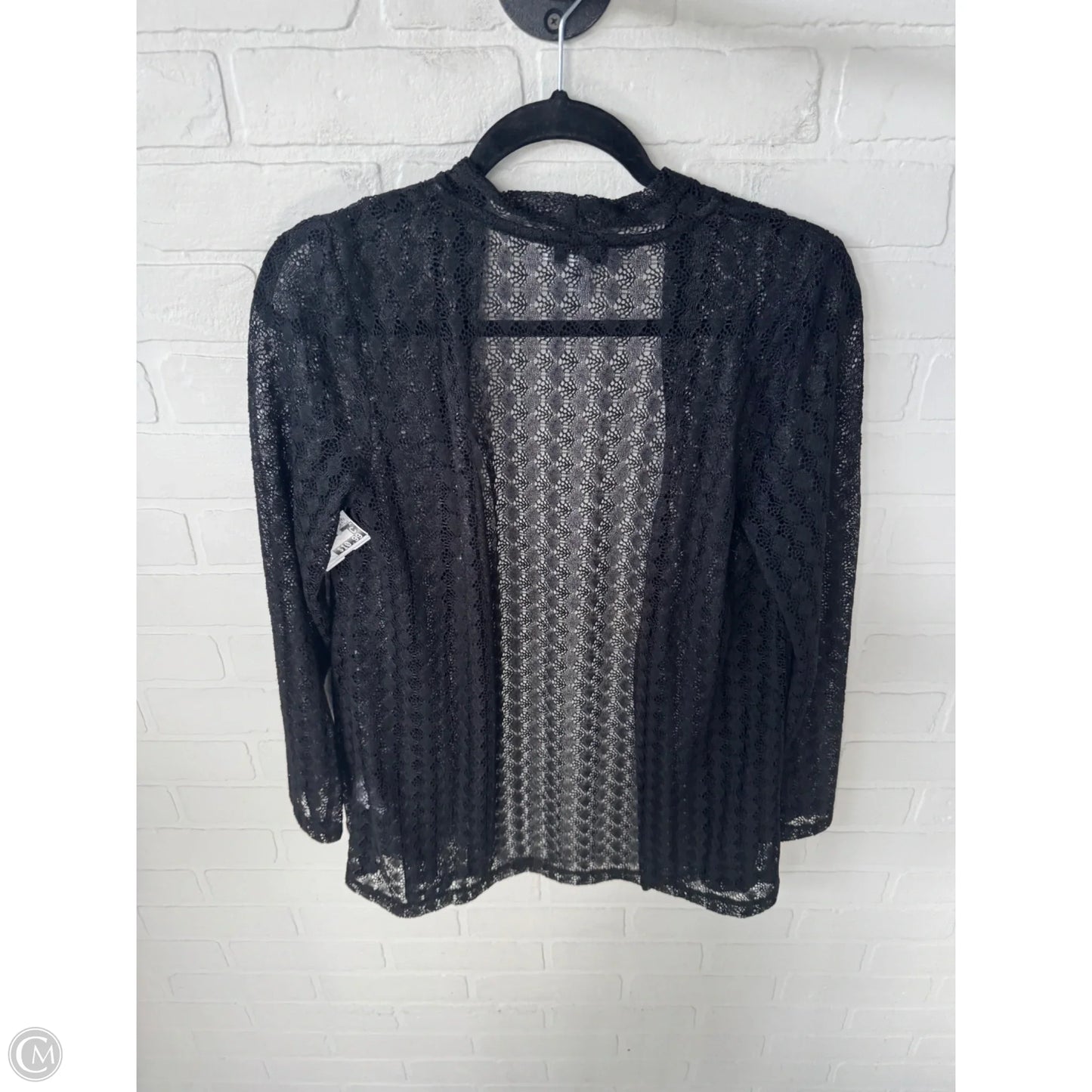 Cardigan By Susan Graver In Black, Size: S