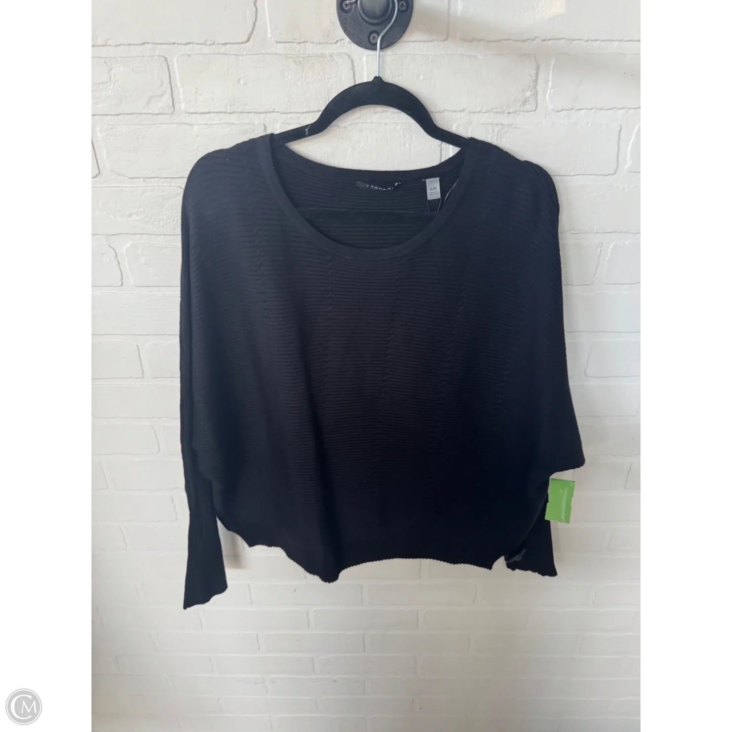 Sweater By Tahari In Black, Size: Xl