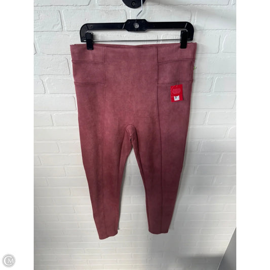 Pants Leggings By Spanx In Pink, Size: 16