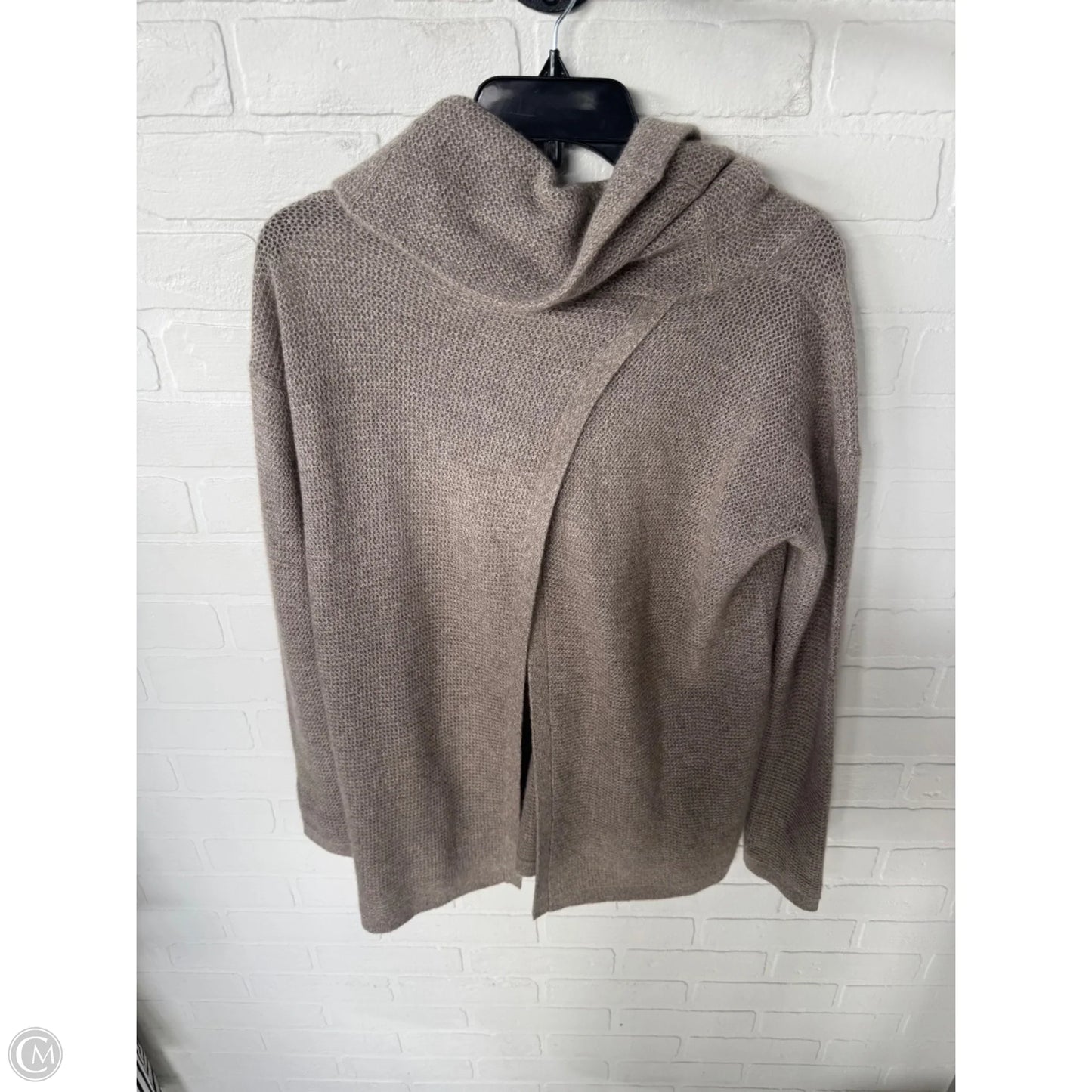Sweater Cashmere By Saks Fifth Avenue In Brown, Size: M