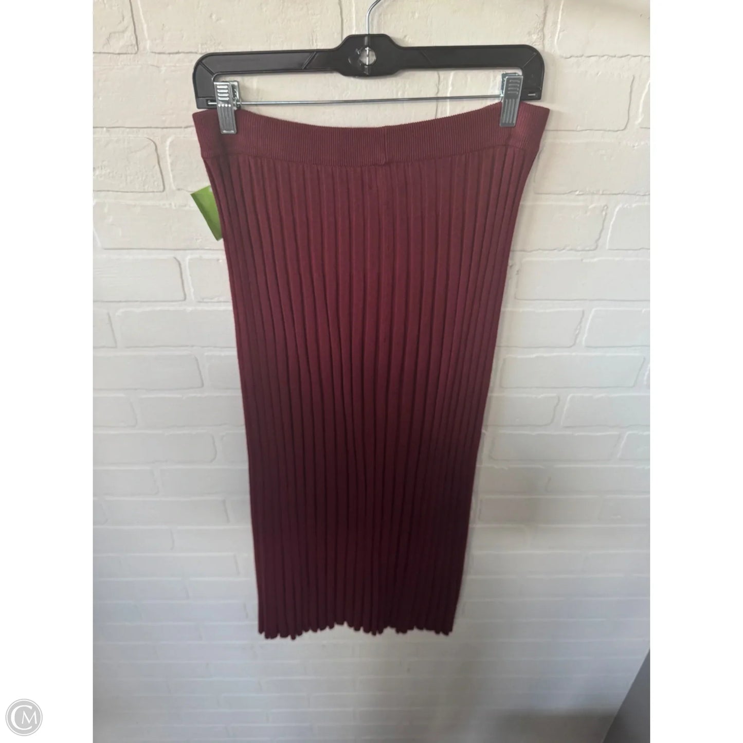 Skirt Maxi By A New Day In Maroon, Size: 12