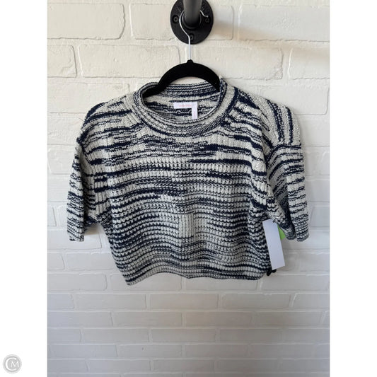 Sweater Designer By See By Chloe In Blue & Cream, Size: Xs