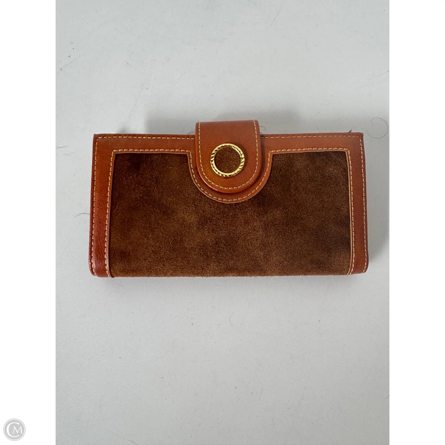 Wallet Leather By Clothes Mentor, Size: Medium