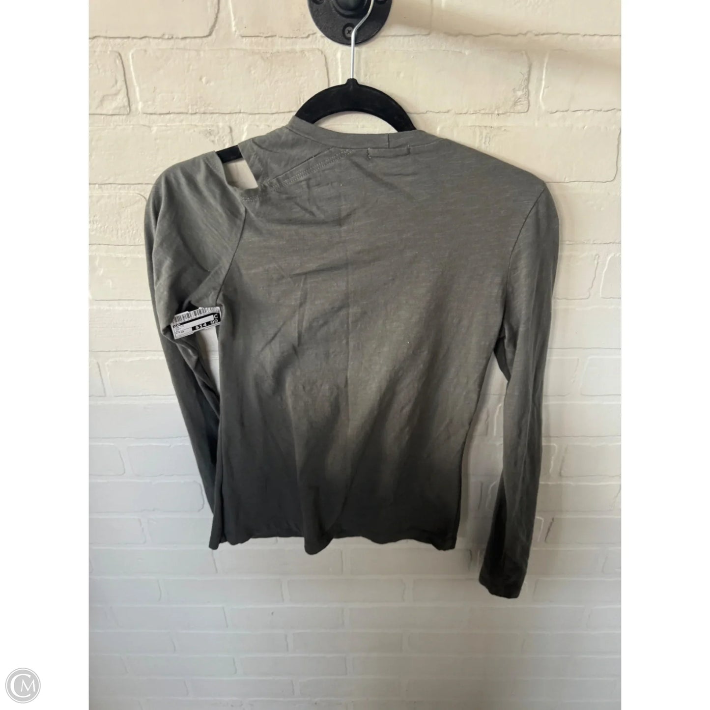 Top Long Sleeve By Lna In Grey, Size: Xs