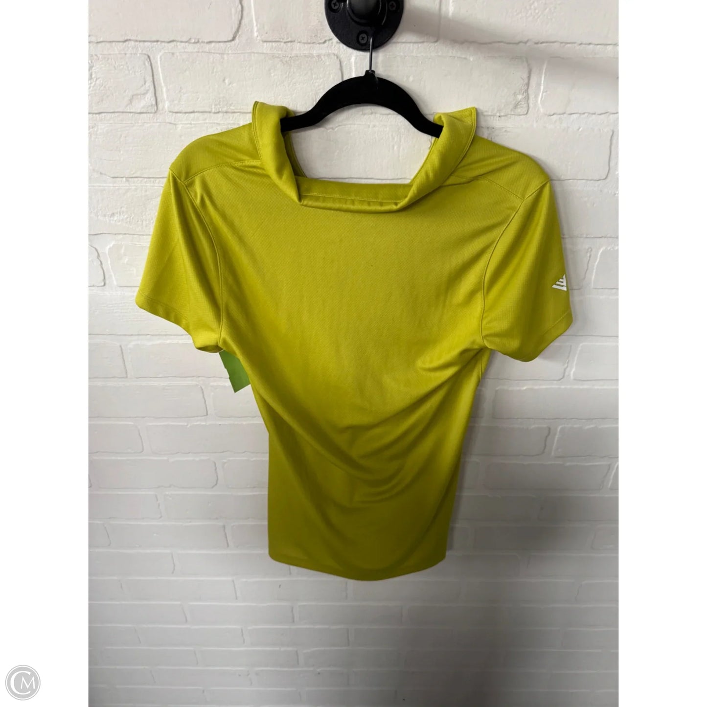 Athletic Top Short Sleeve By Clothes Mentor In Chartreuse, Size: M