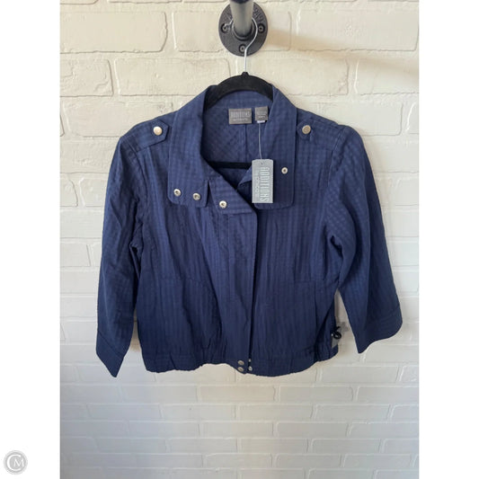Jacket Other By Chicos In Blue, Size: M