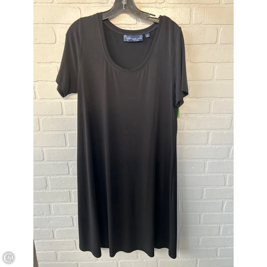 Dress Casual Midi By Susan Graver In Black, Size: M