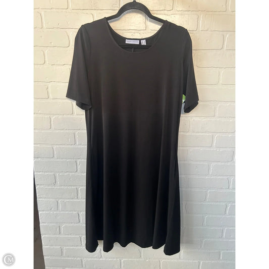 Dress Casual Midi By Susan Graver In Black, Size: M
