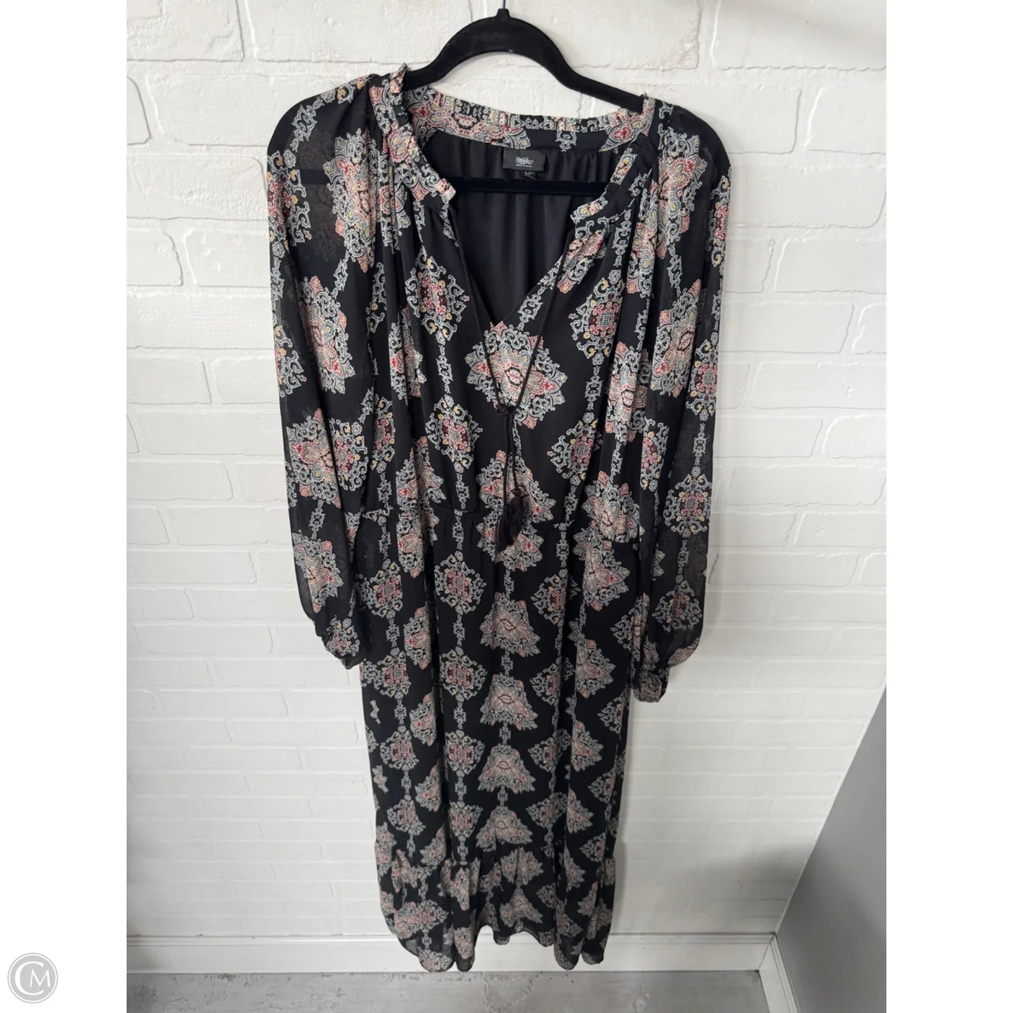 Dress Casual Maxi By Mossimo In Black, Size: Xxl