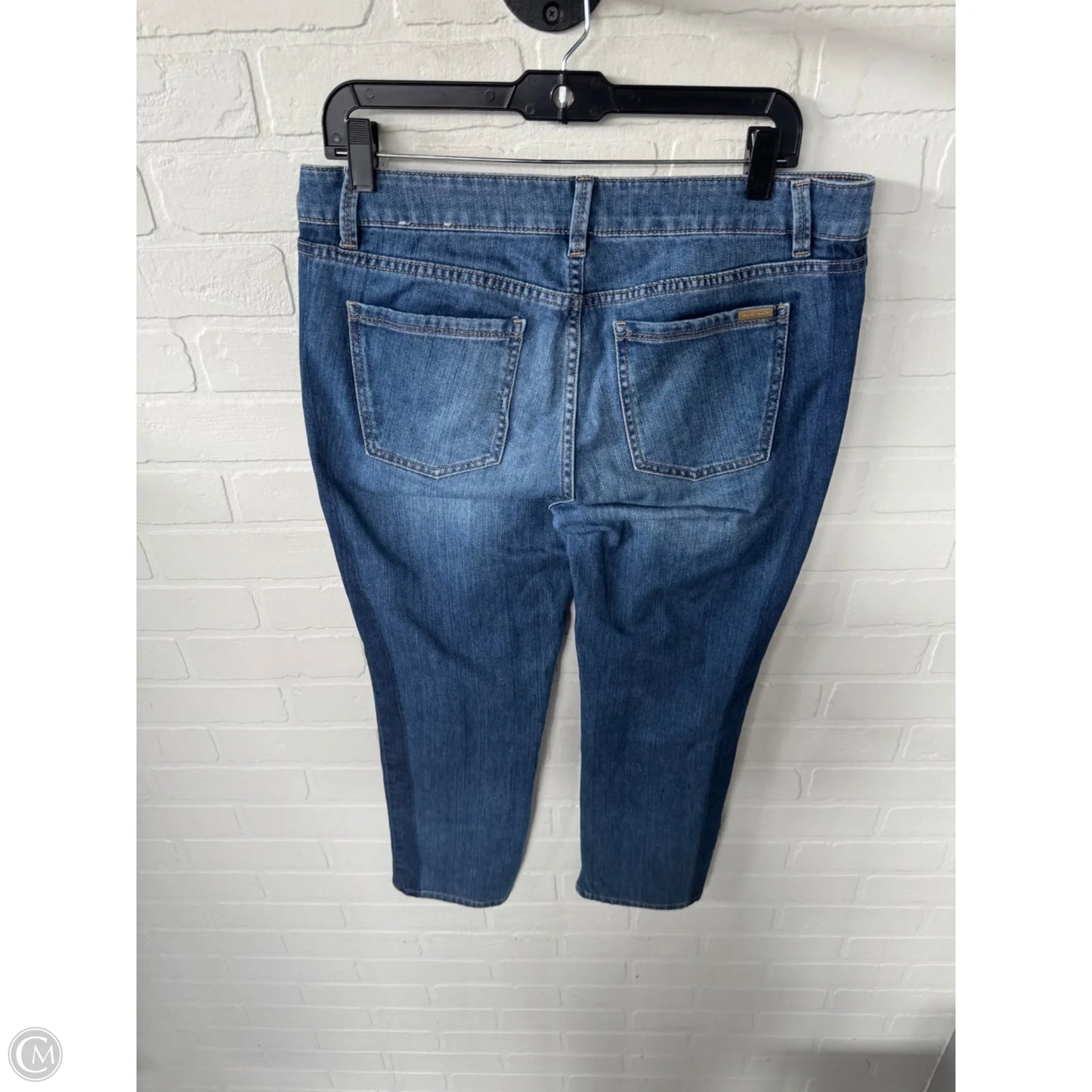 Jeans Straight By White House Black Market In Blue Denim, Size: 10