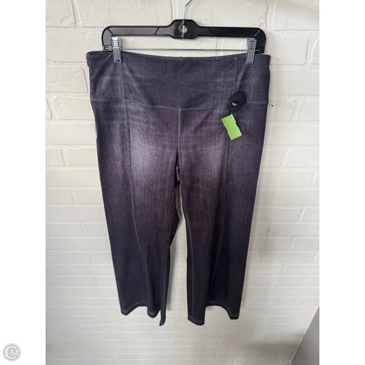 Athletic Pants By Lucy In Grey, Size: 12