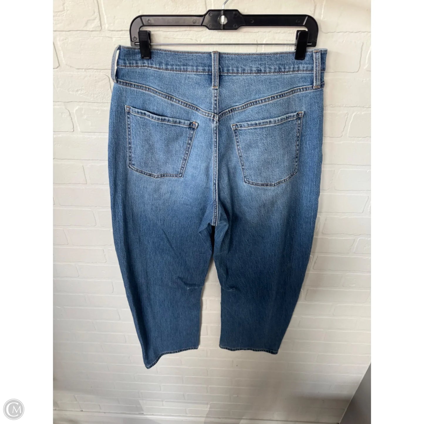Jeans Straight By Old Navy In Blue Denim, Size: 10