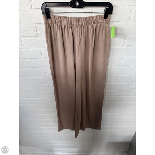 Pants Wide Leg By Z Supply In Brown, Size: 8