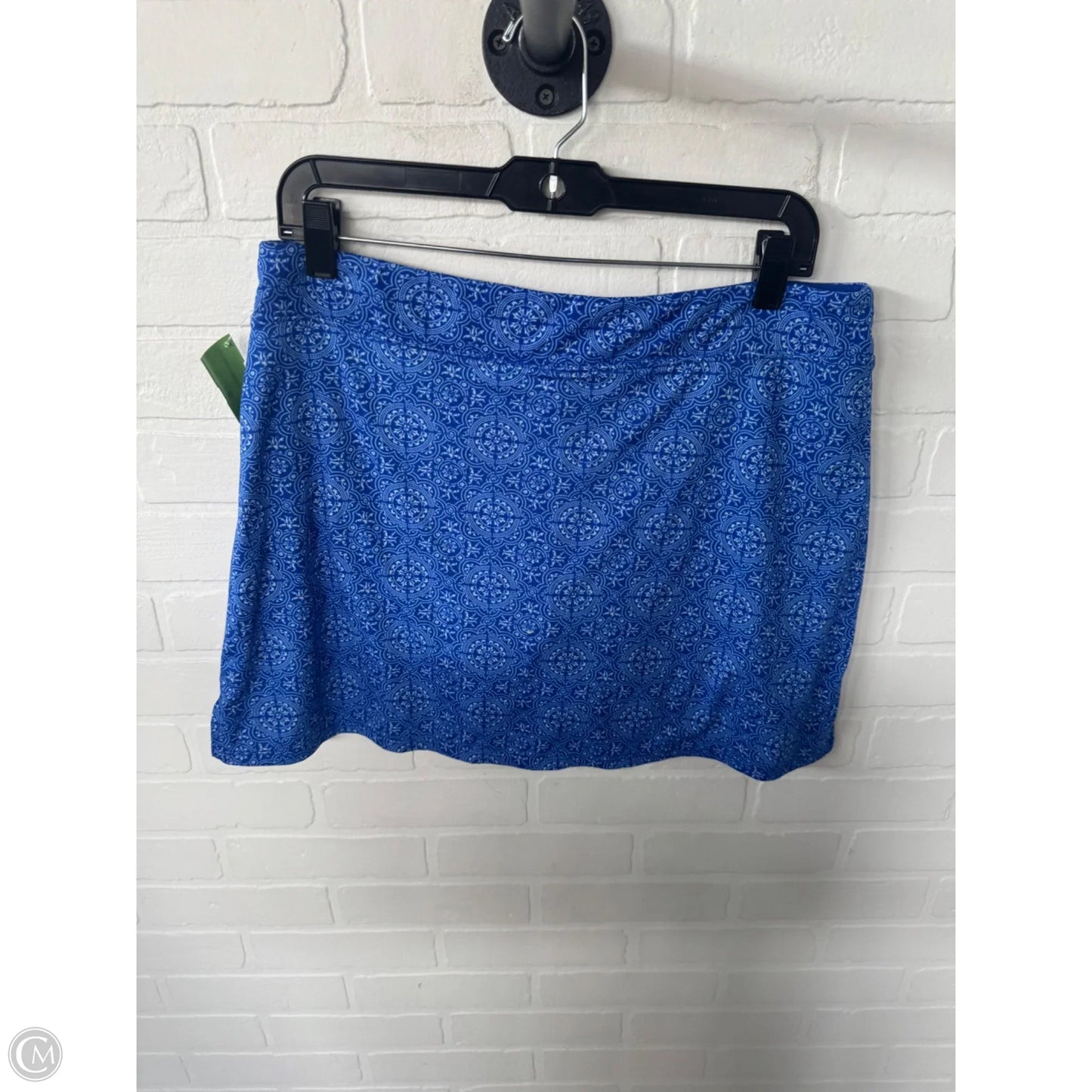 Skort By Tranquility In Blue Denim, Size: 12