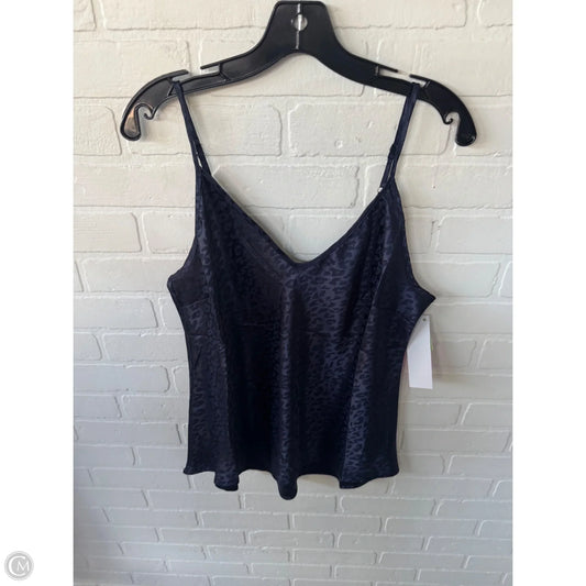 Top Cami By Clothes Mentor In Blue, Size: L