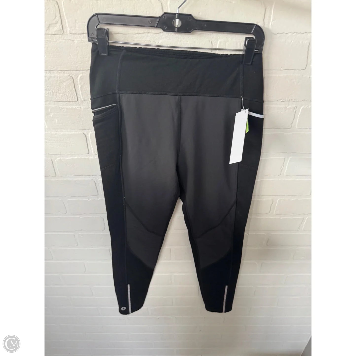 Athletic Leggings By Smartwool In Black, Size: 8
