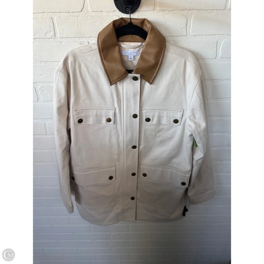 Jacket Other By Ann Taylor In Cream, Size: S