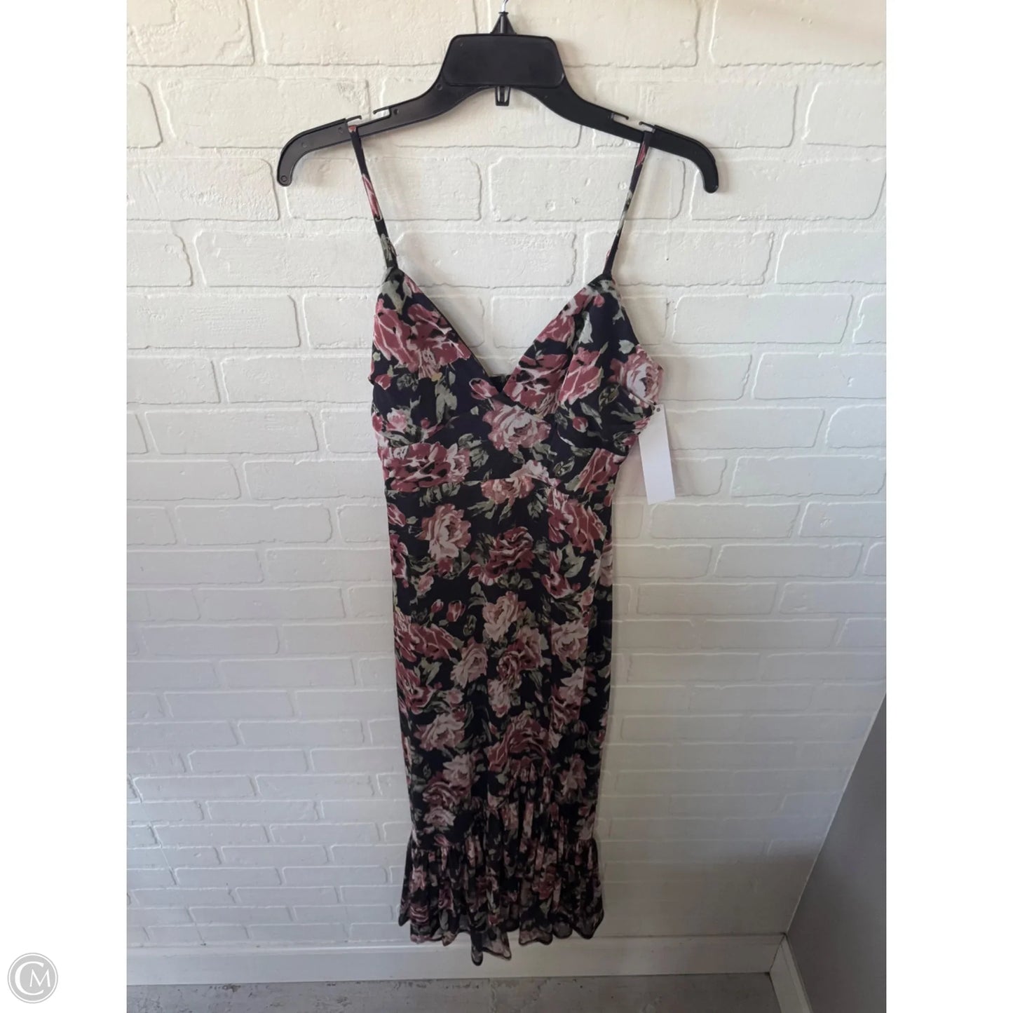 Dress Party Midi By Dress Forum In Black & Brown, Size: M