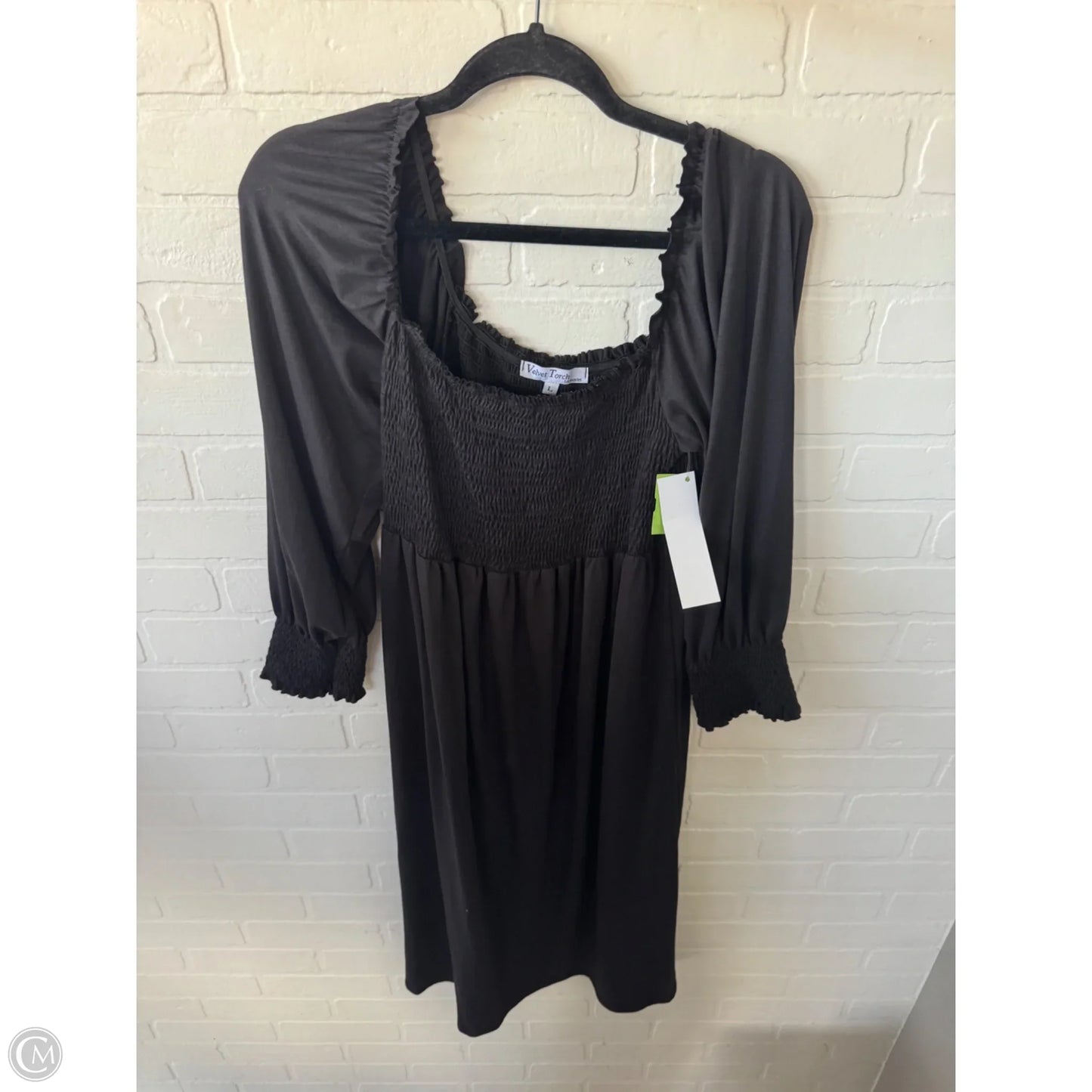 Dress Casual Midi By Cmc In Black, Size: L