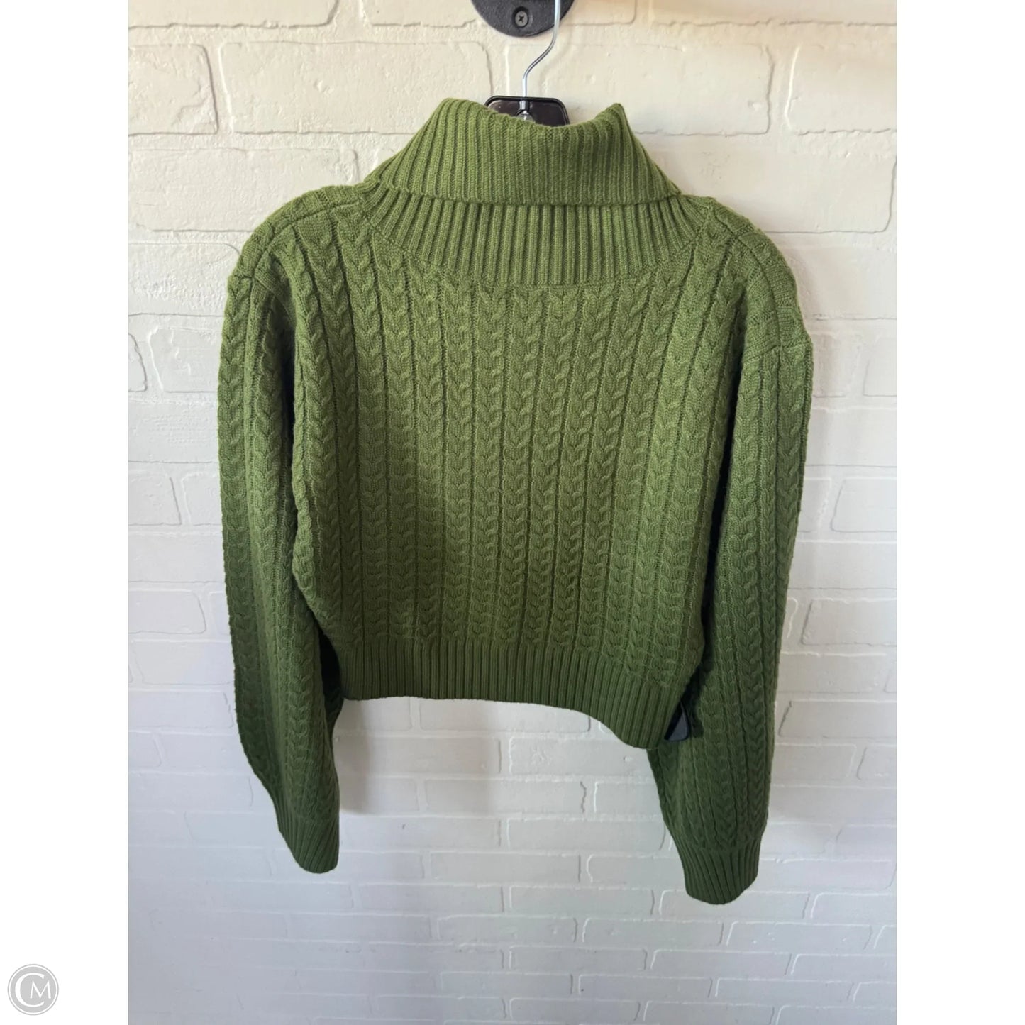 Sweater By Clothes Mentor In Green, Size: Xs