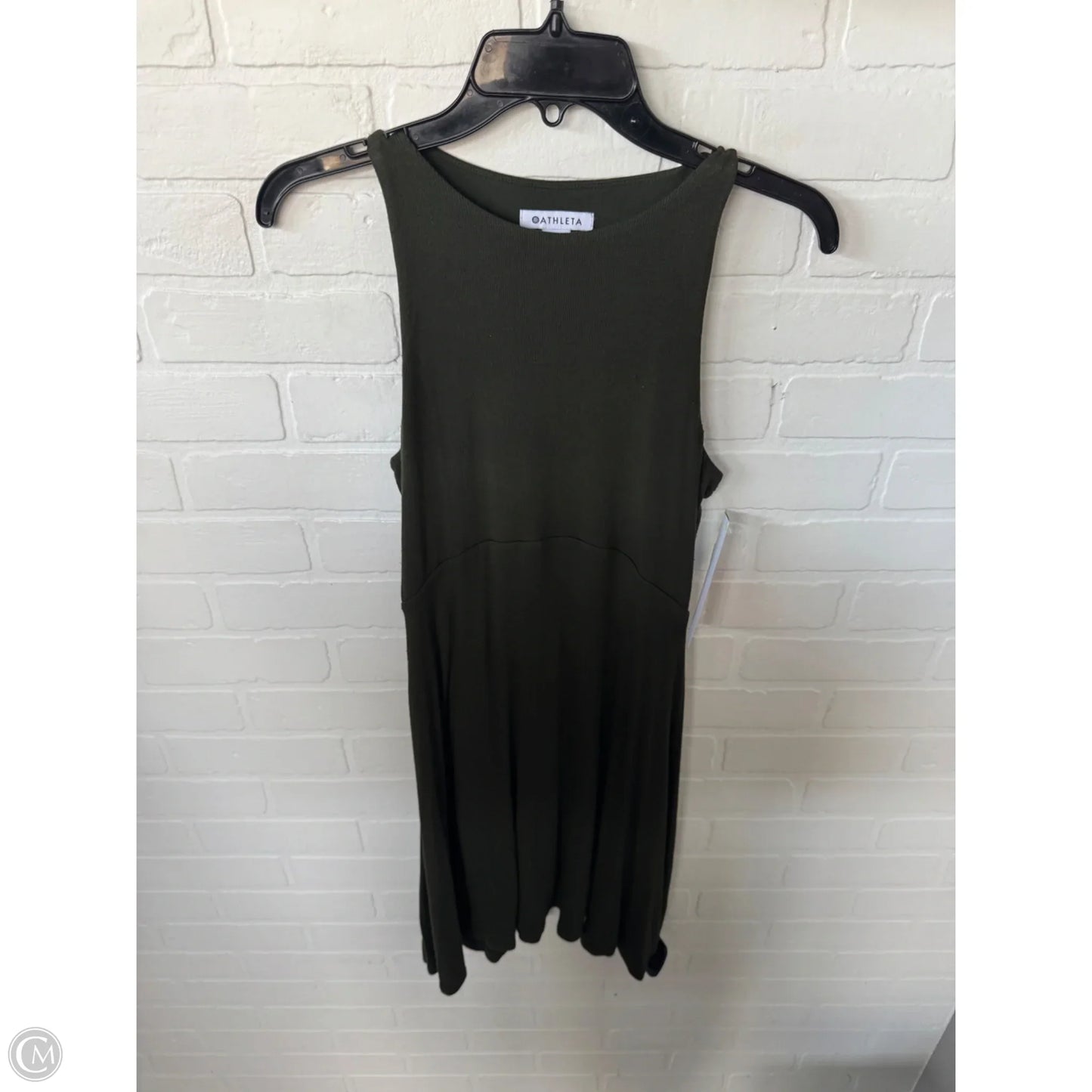 Athletic Dress By Athleta In Green, Size: Xs