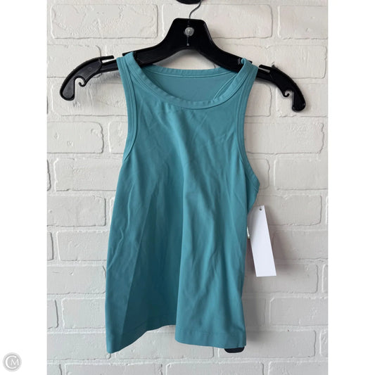 Athletic Tank Top By Lululemon In Blue, Size: Xs