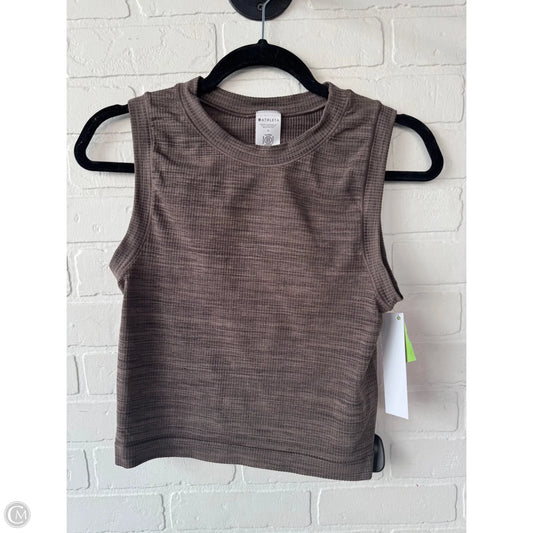 Athletic Tank Top By Athleta In Brown, Size: M
