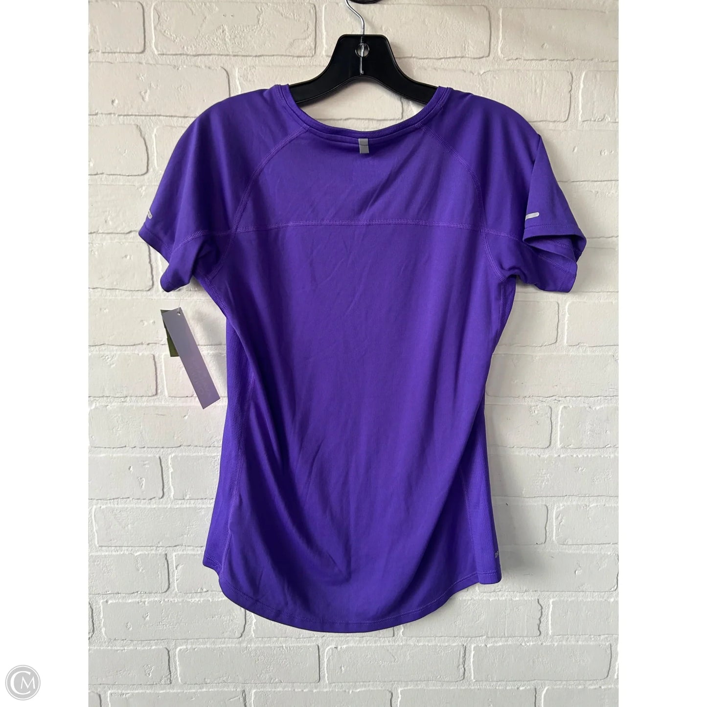 Athletic Top Short Sleeve By Nike Apparel In Purple, Size: M