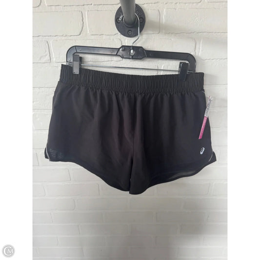 Athletic Shorts By Asics In Black, Size: 12