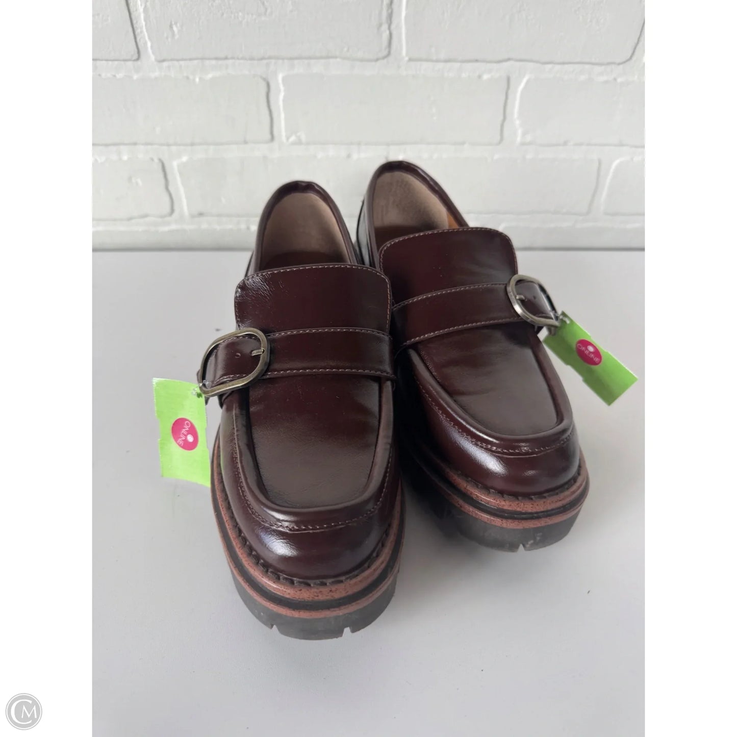 Shoes Heels Block By Korks In Brown, Size: 7