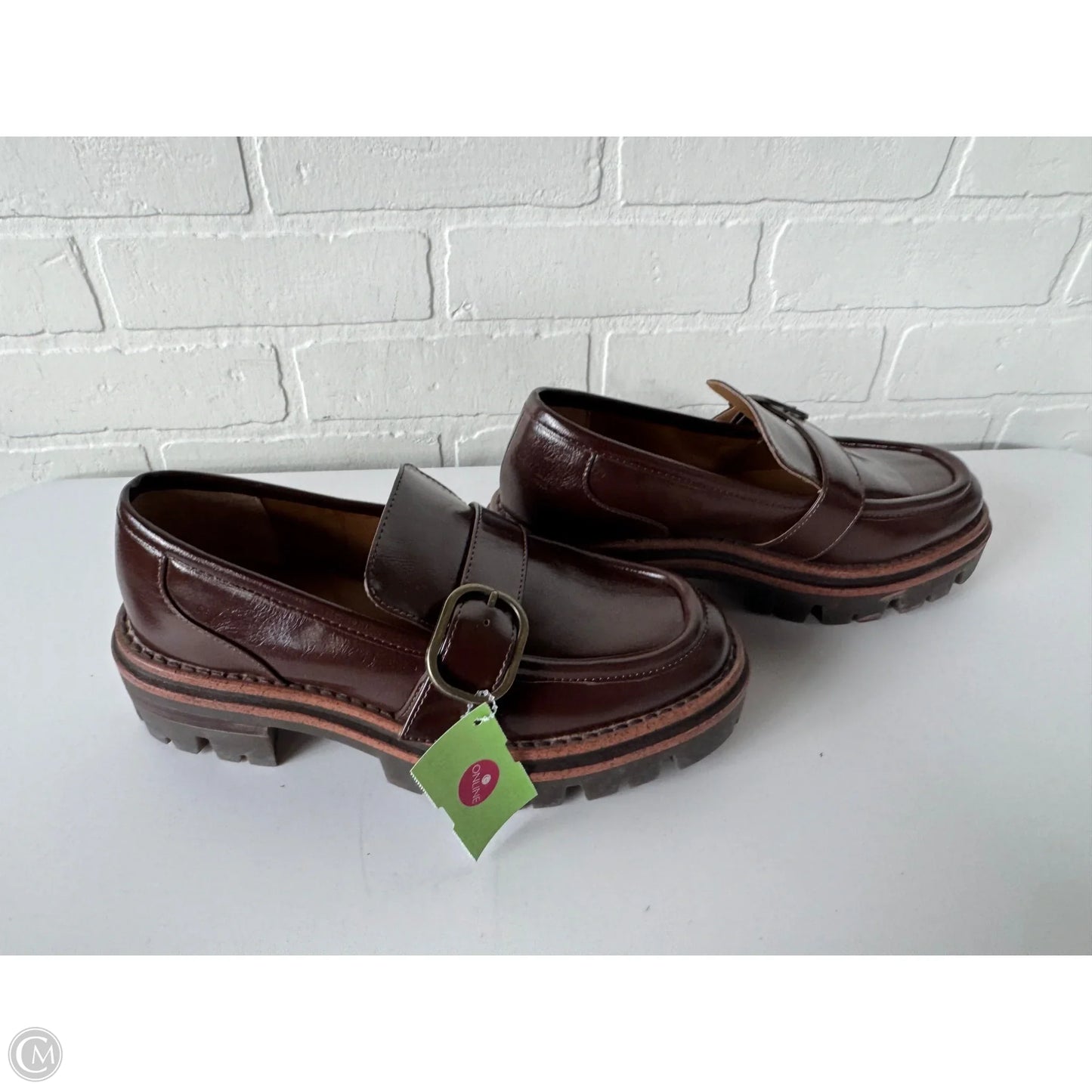 Shoes Heels Block By Korks In Brown, Size: 7