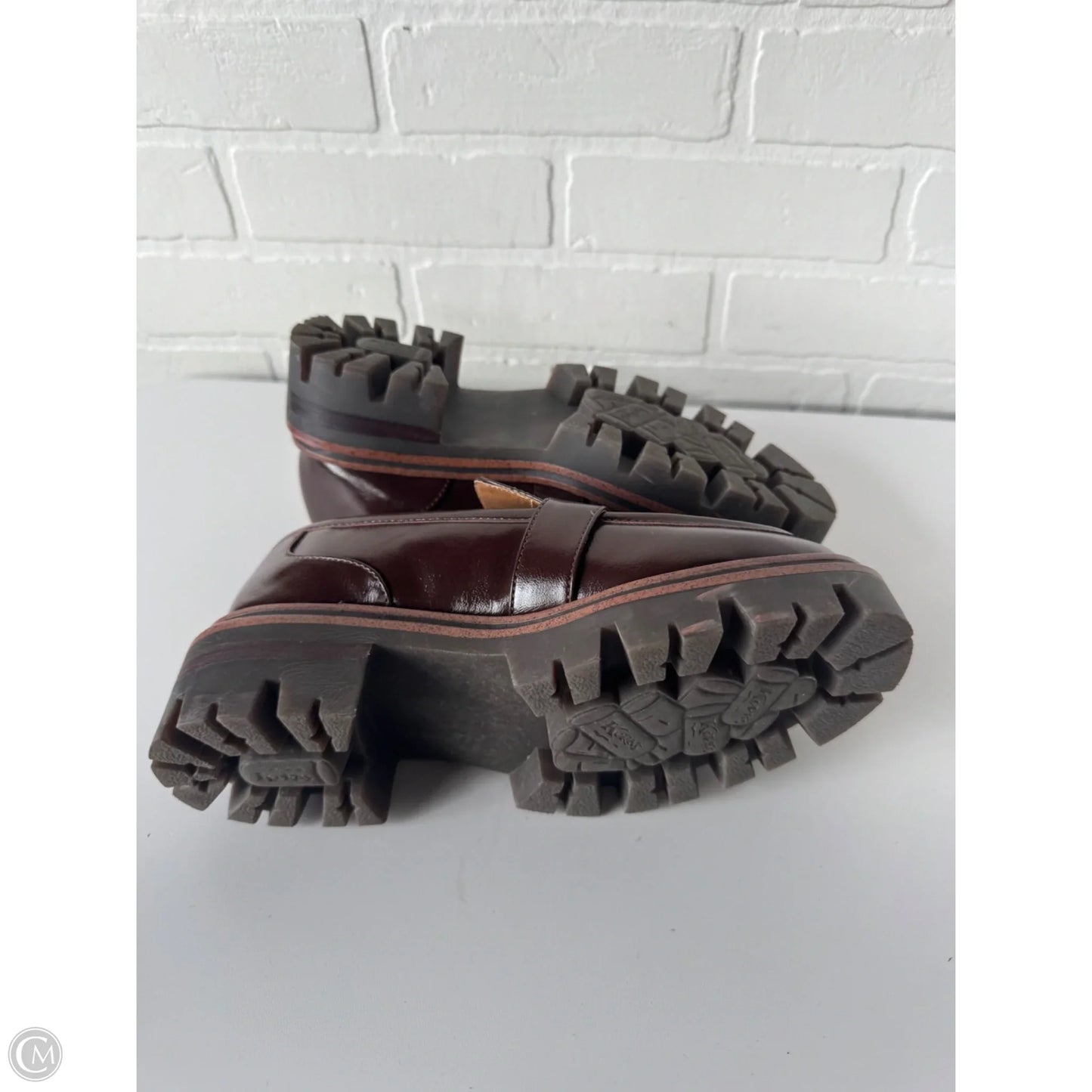 Shoes Heels Block By Korks In Brown, Size: 7