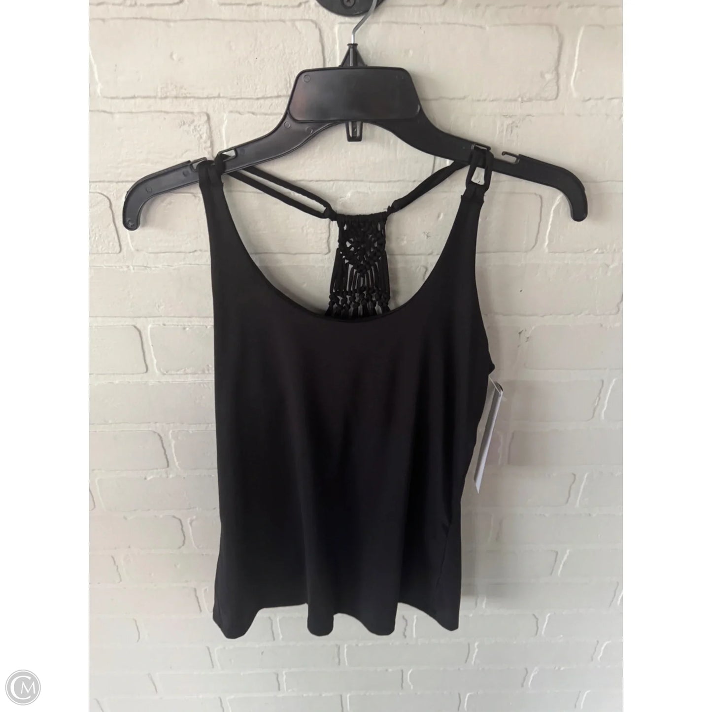 Athletic Tank Top By Lucky In Love In Black, Size: S