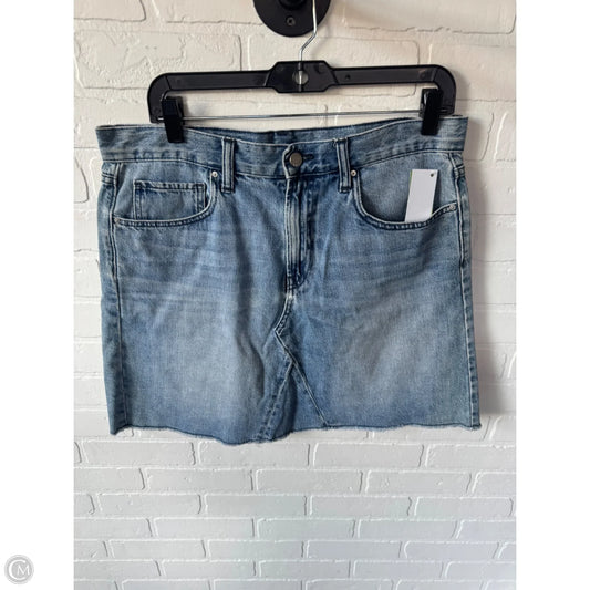 Skirt Mini & Short By Gap In Blue Denim, Size: 12