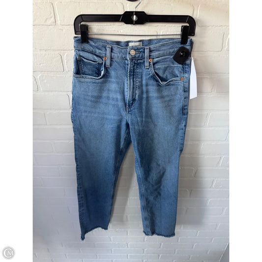 Jeans Cropped By Citizens Of Humanity In Blue Denim, Size: 2