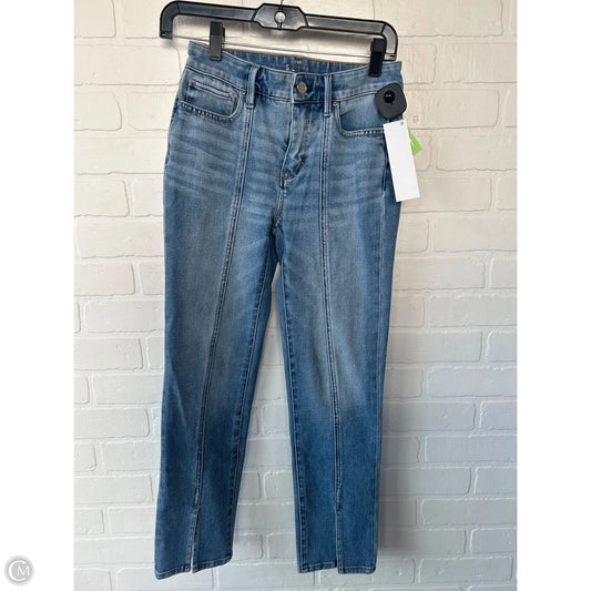 Jeans Cropped By White House Black Market In Blue Denim, Size: 0