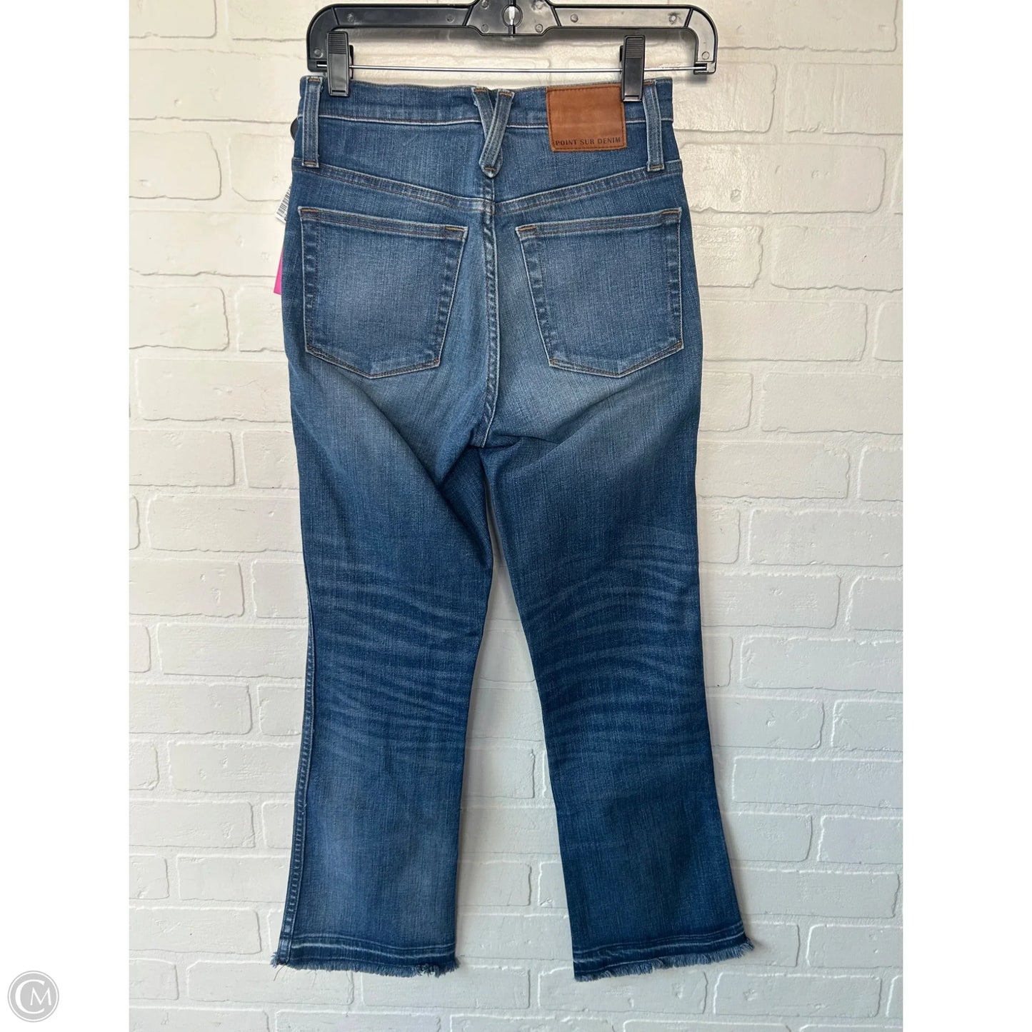 Jeans Boot Cut By Point Sur In Blue Denim, Size: 0